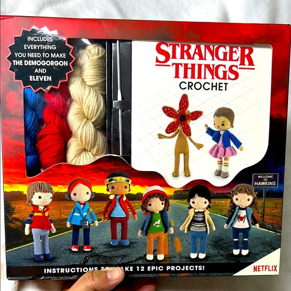 Netflix Other Nibstranger Things Crochet Crochet Kitseditors Of